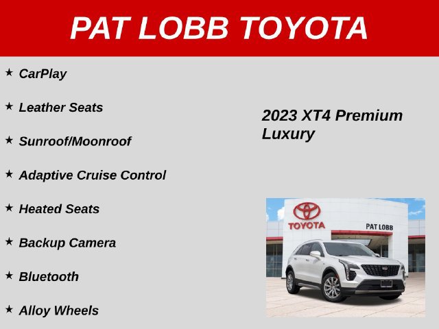 Used 2023 Cadillac XT4 Premium Luxury w/ Driver Assist Package FWD image 40