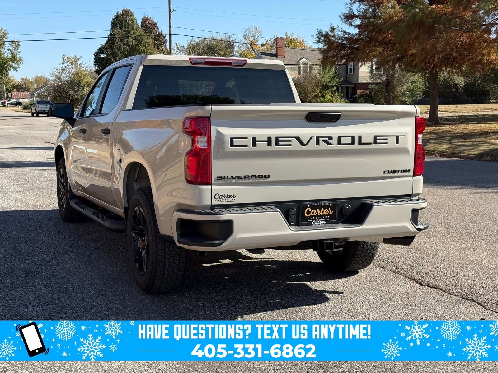 New 2026 Chevrolet Silverado 1500 Custom w/ Turbomax Blackout Package image 9