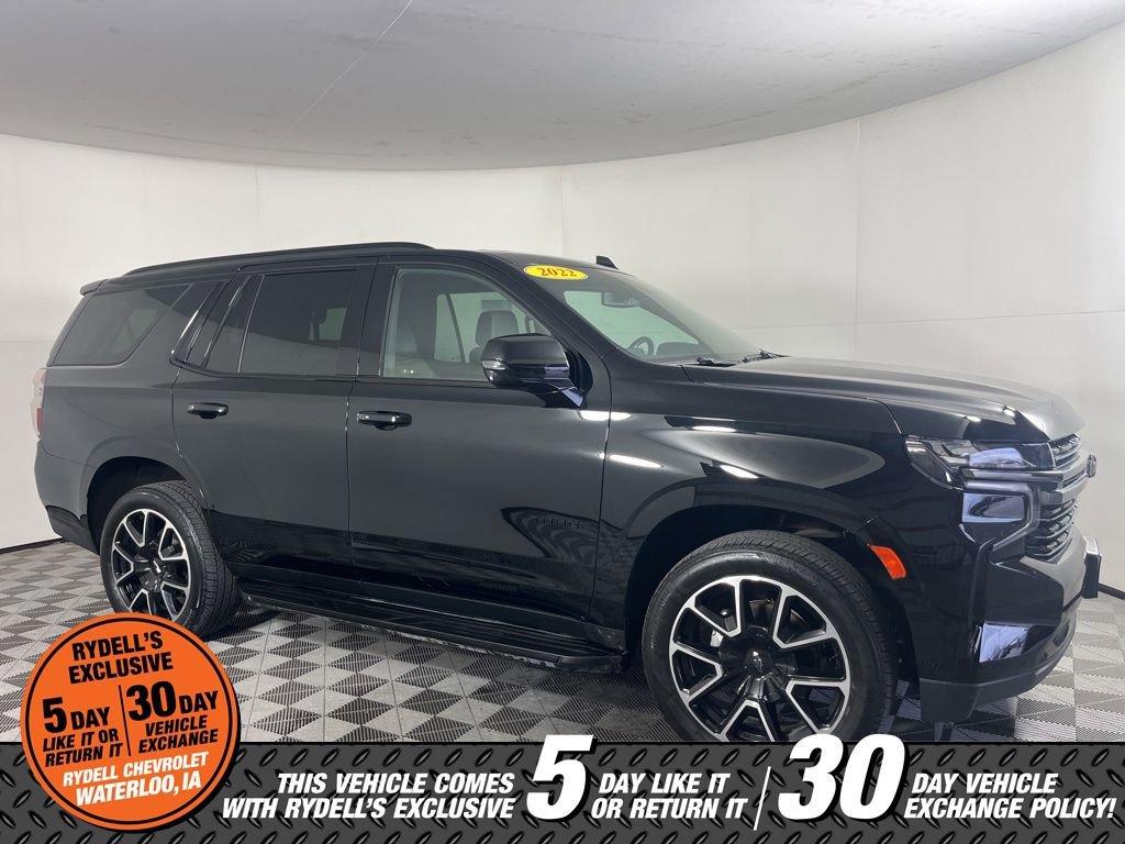 Certified 2022 Chevrolet Tahoe RST w/ Sport Performance Package AWD/4WD image 2