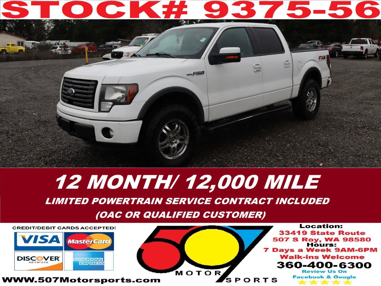 Used 2012 Ford F150 FX4 w/ FX Luxury Pkg AWD/4WD image 2