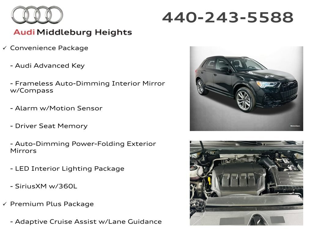 Certified 2023 Audi Q3 2.0T Premium Plus w/ Premium Plus Package AWD/4WD image 12