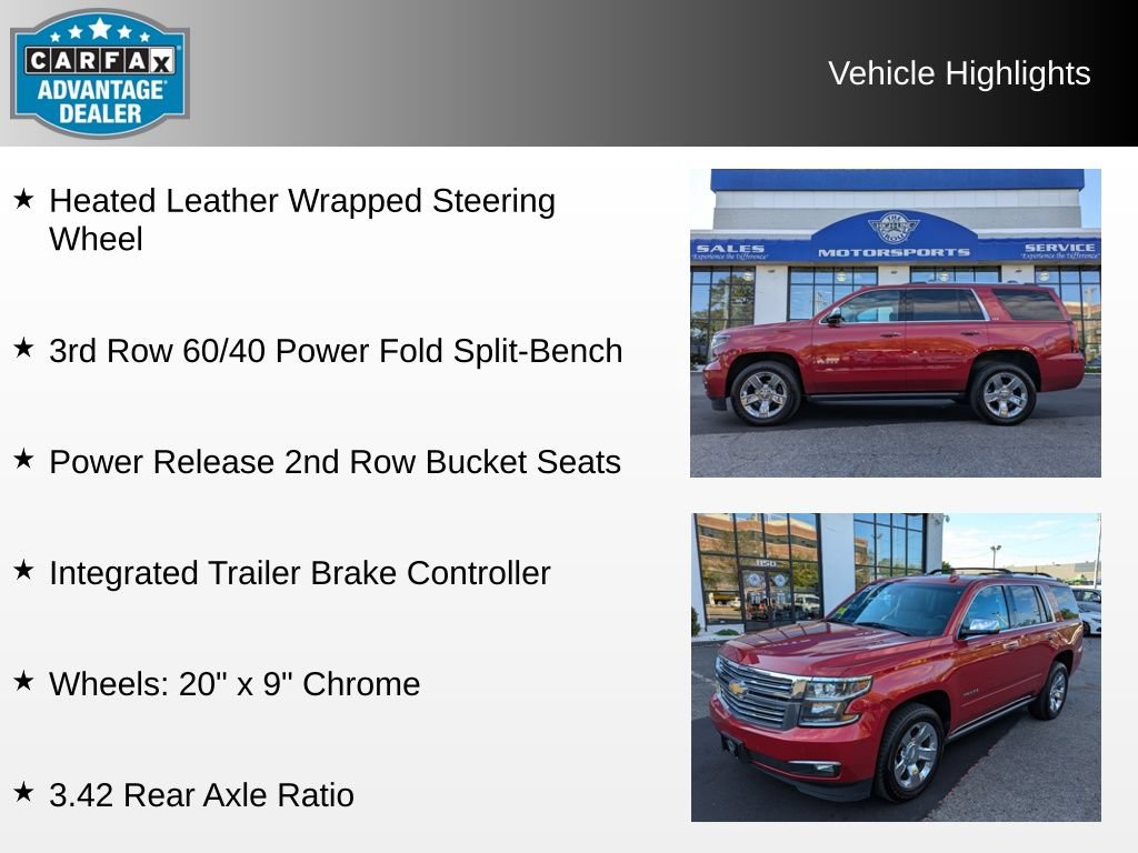 Used 2015 Chevrolet Tahoe LTZ AWD/4WD image 12