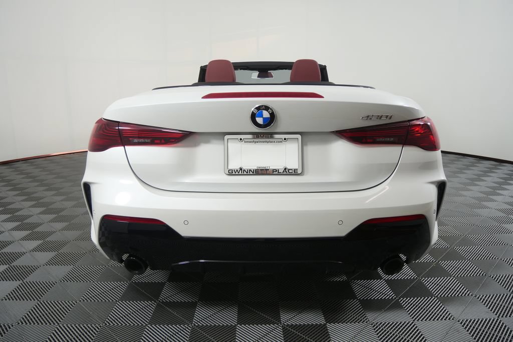 Certified 2026 BMW 430i Convertible w/ M Sport Package RWD image 6