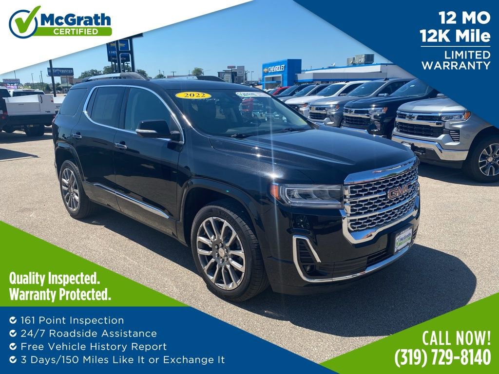 Used 2022 GMC Acadia Denali w/ Denali Ultimate Package