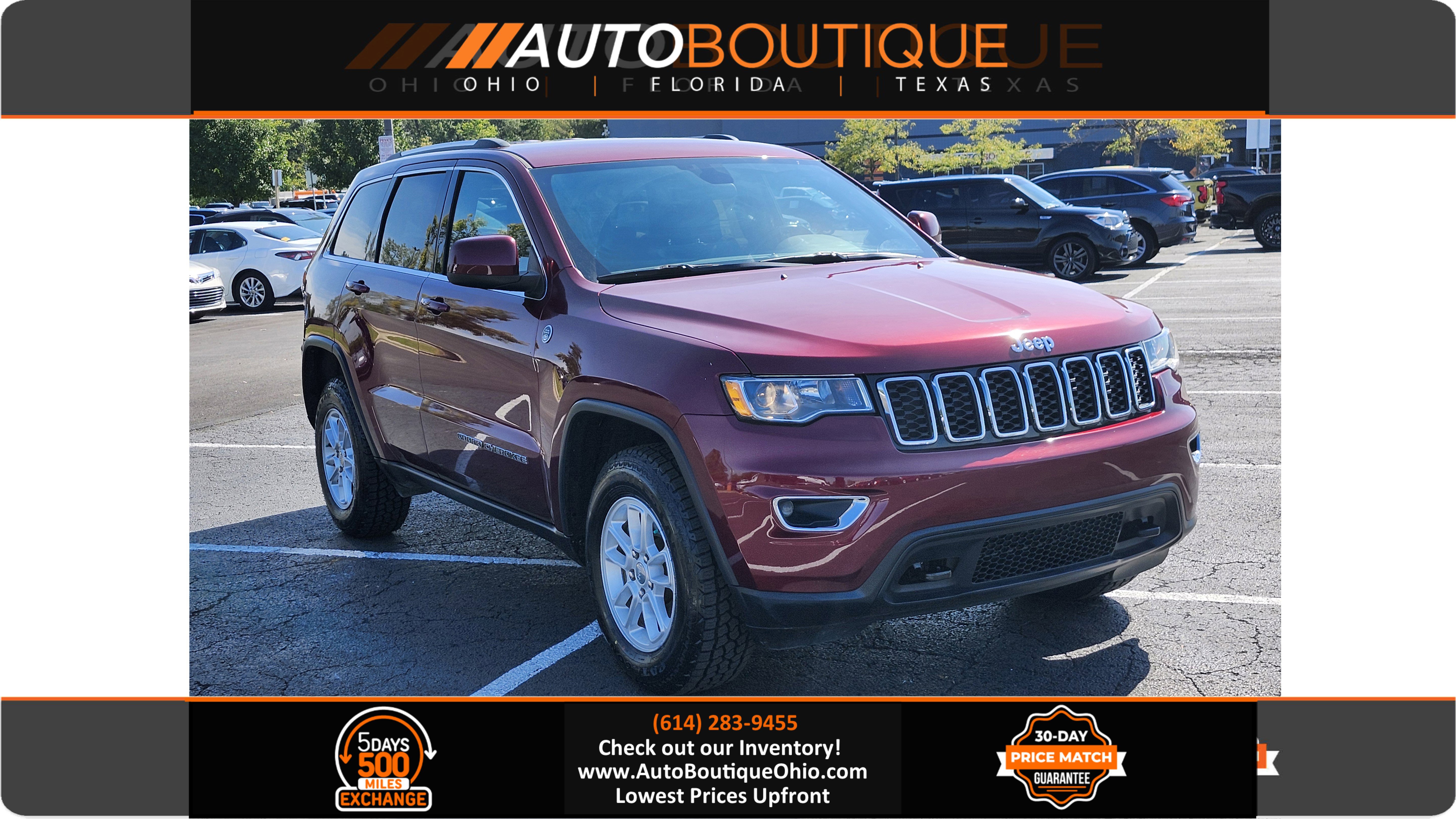 Used 2018 Jeep Grand Cherokee Laredo