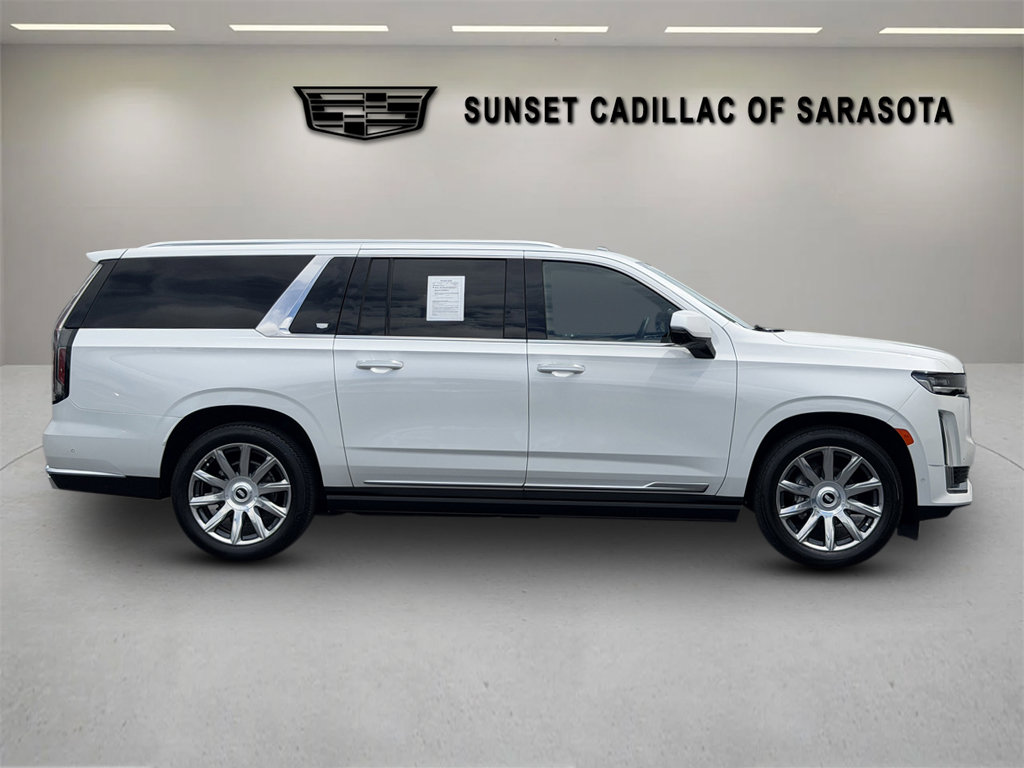 Certified 2024 Cadillac Escalade ESV Premium Luxury Platinum w/ LPO, Floor Liner Package AWD/4WD image 8