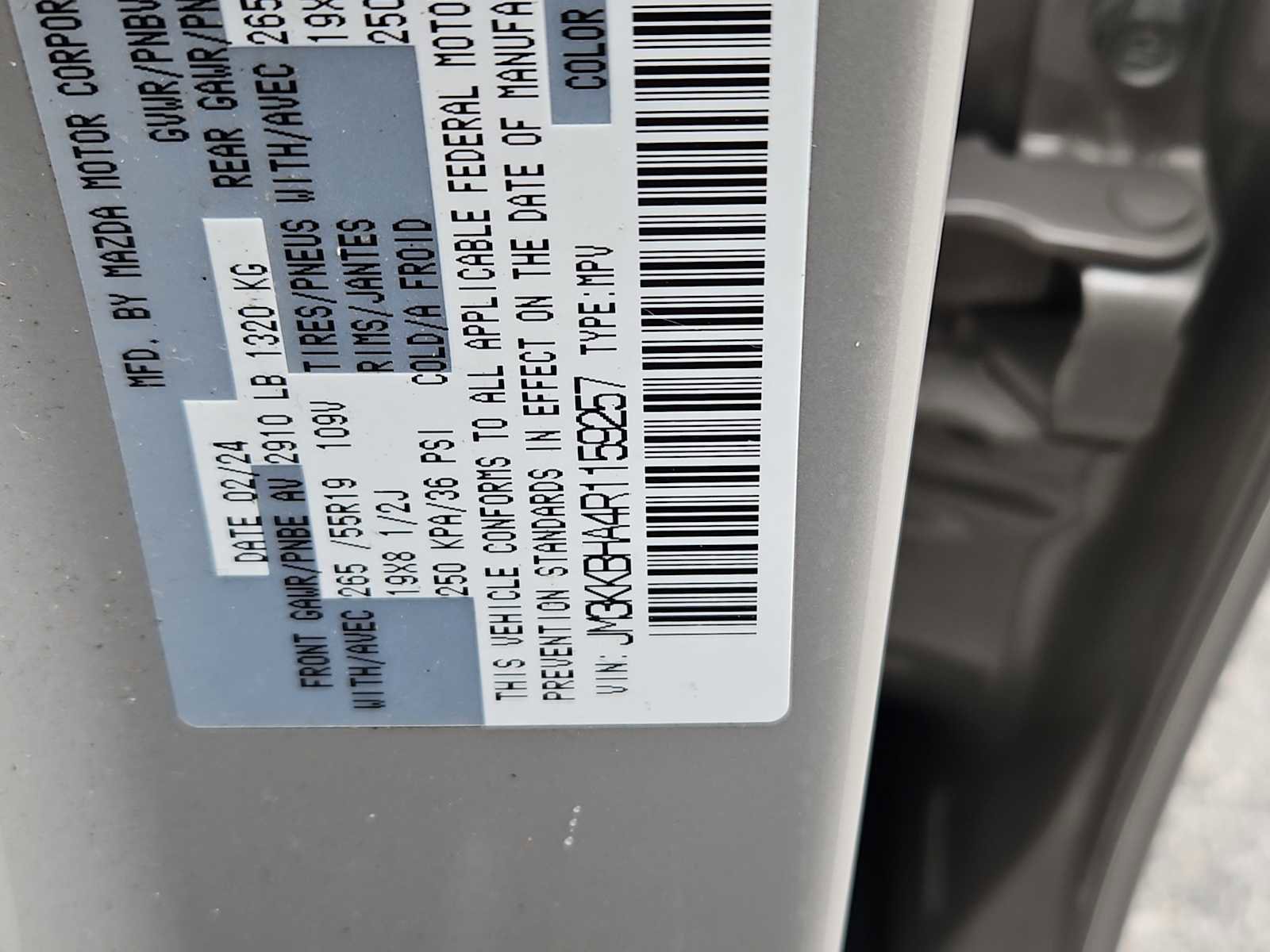 Used 2024 MAZDA CX-90 Plug-In Hybrid w/ Preferred AWD/4WD image 14