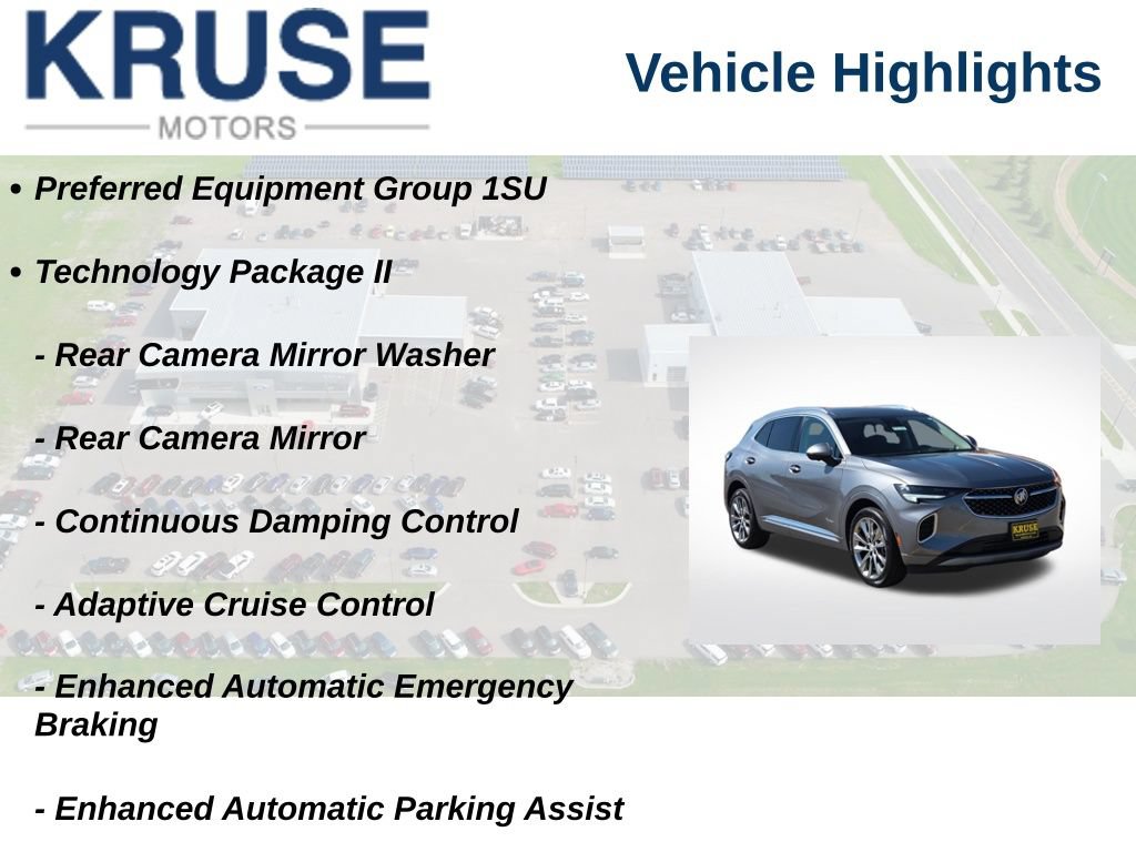 Used 2021 Buick Envision Avenir w/ Technology Package II AWD/4WD image 11