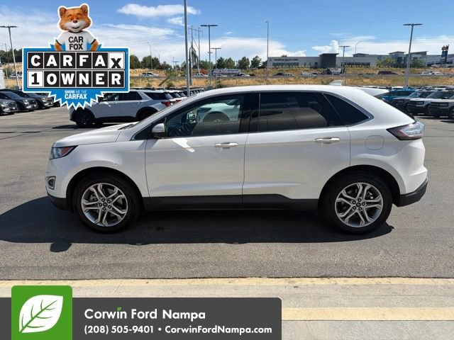 Used 2017 Ford Edge Titanium w/ Class II Trailer Tow Package AWD/4WD image 14