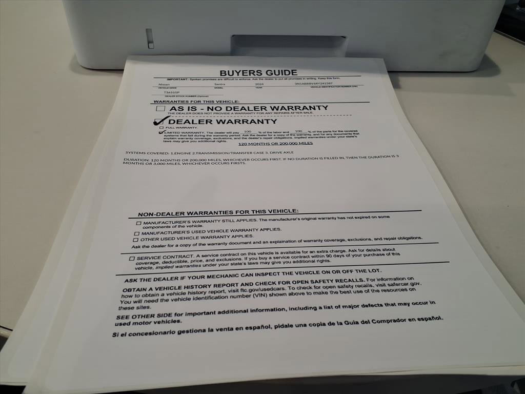 Used 2024 Nissan Sentra S image 35