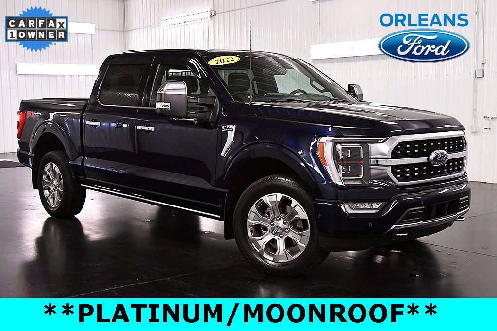 Used 2022 Ford F150 Platinum w/ Equipment Group 701A High image 1