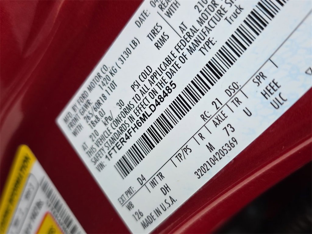 Used 2021 Ford Ranger Lariat w/ Trailer Tow Package image 32