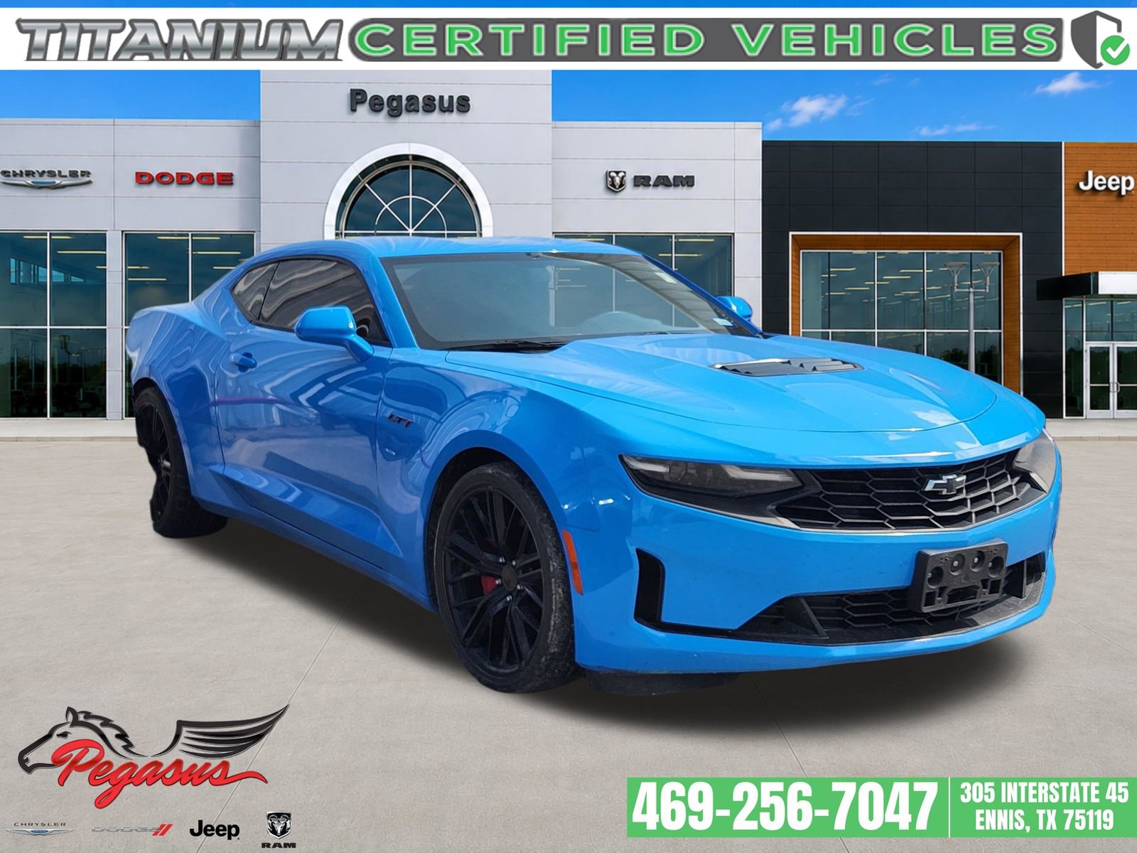 Used 2022 Chevrolet Camaro LT w/ Technology Package RWD image 1
