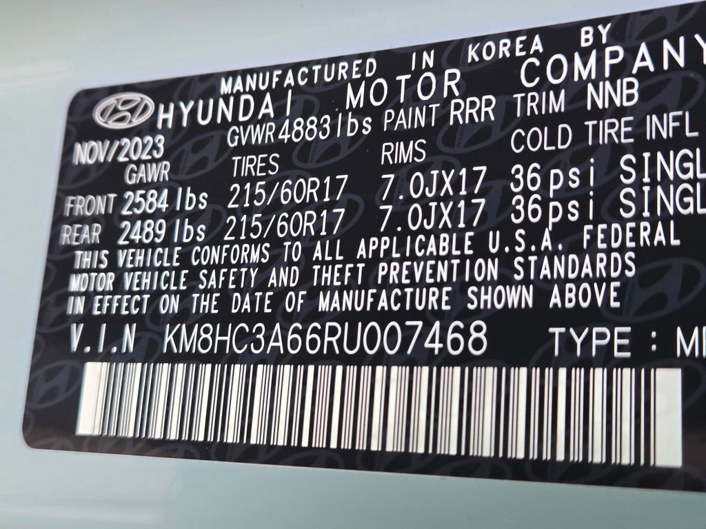 Certified 2024 Hyundai Kona SEL image 30