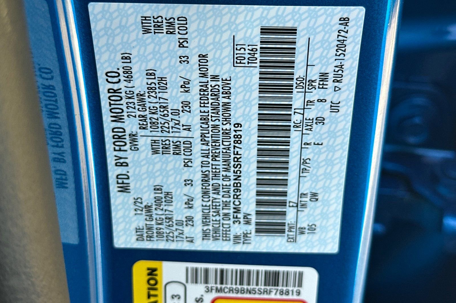 New 2025 Ford Bronco Sport Big Bend w/ Convenience Package image 28