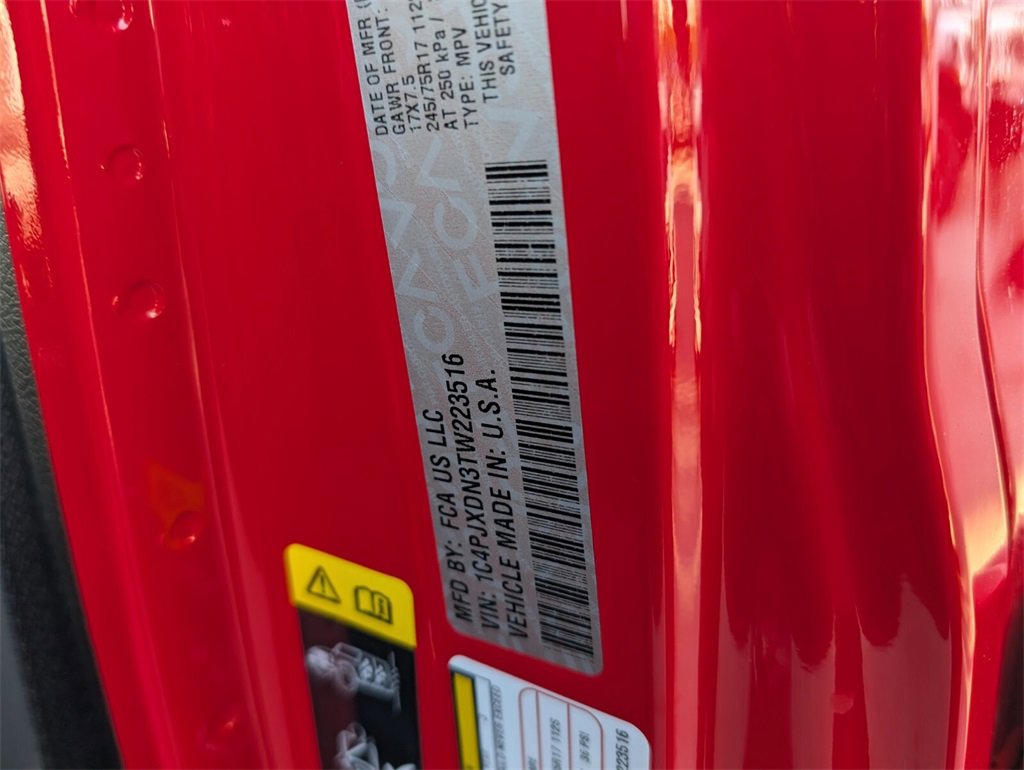 New 2026 Jeep Wrangler Sport image 16