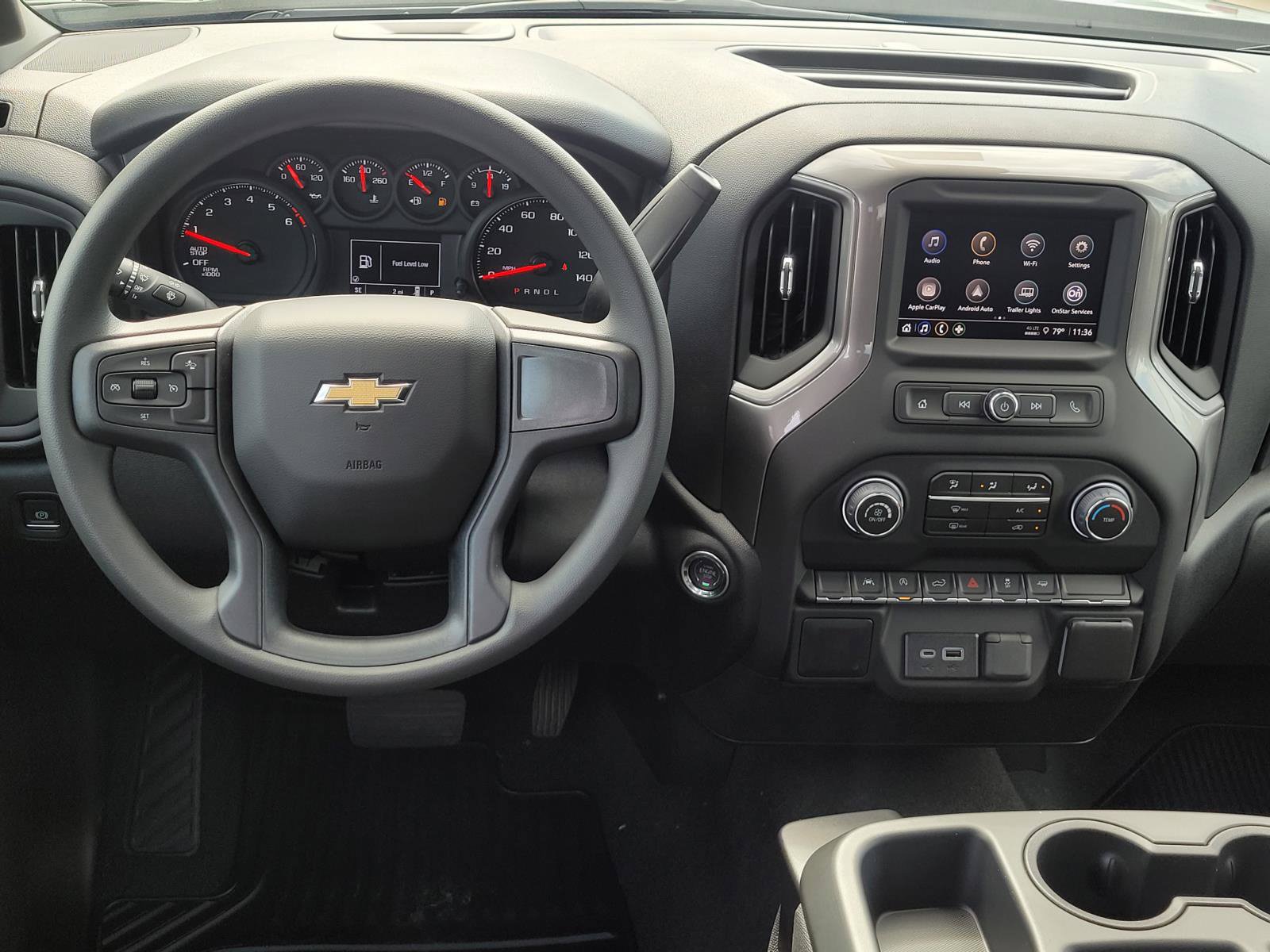 New 2026 Chevrolet Silverado 1500 Custom w/ Turbomax Blackout Package RWD image 11
