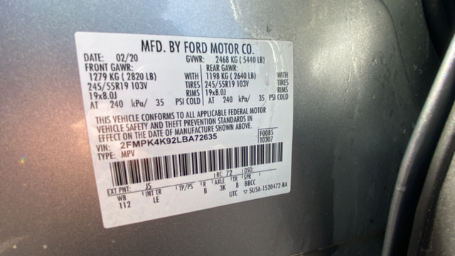 Used 2020 Ford Edge Titanium AWD/4WD image 26
