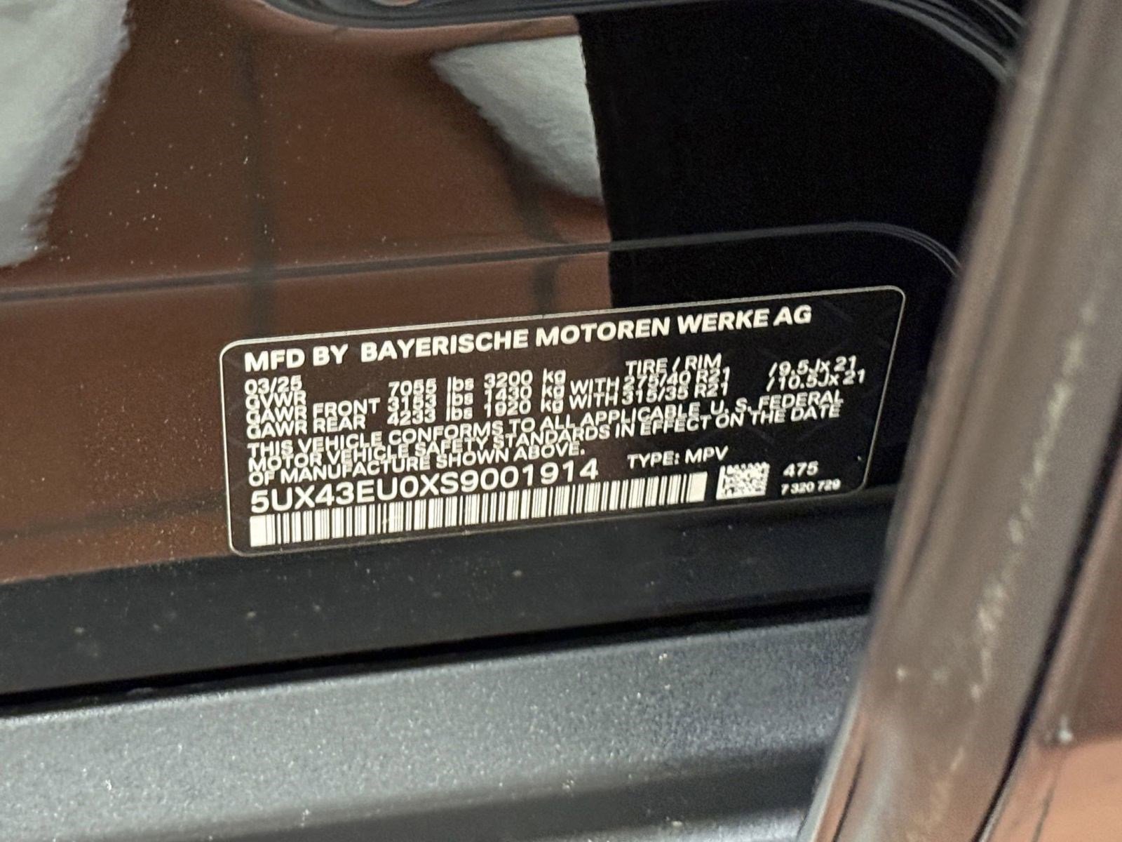 Used 2025 BMW X5 xDrive50e w/ Premium Package image 20