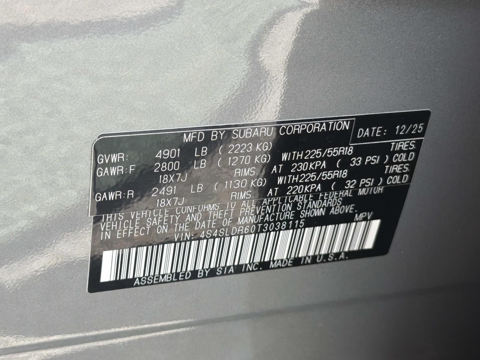 Certified 2026 Subaru Forester Limited w/ Premium/Limited Package AWD/4WD image 36