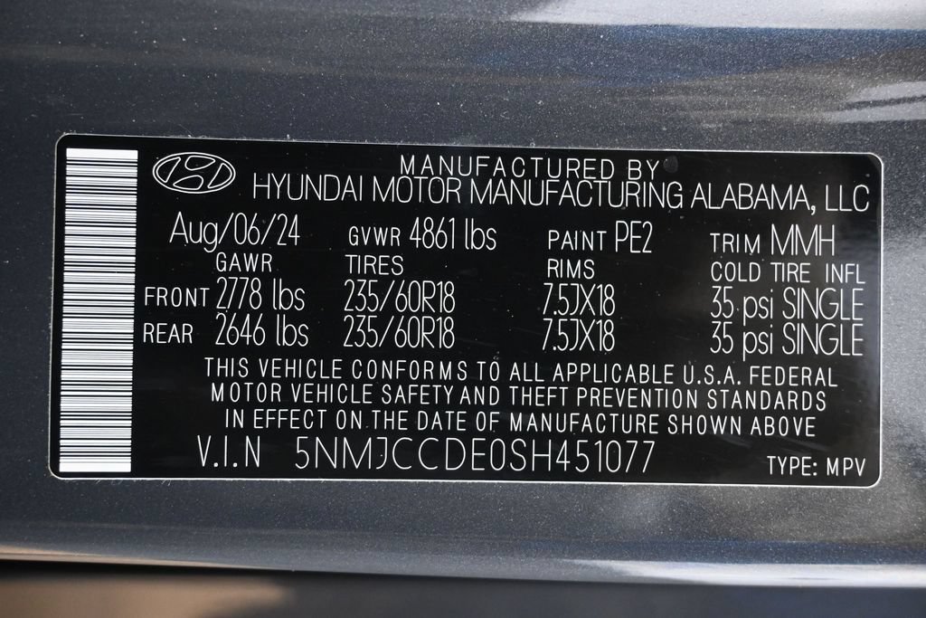 Used 2025 Hyundai Tucson SEL AWD/4WD image 9