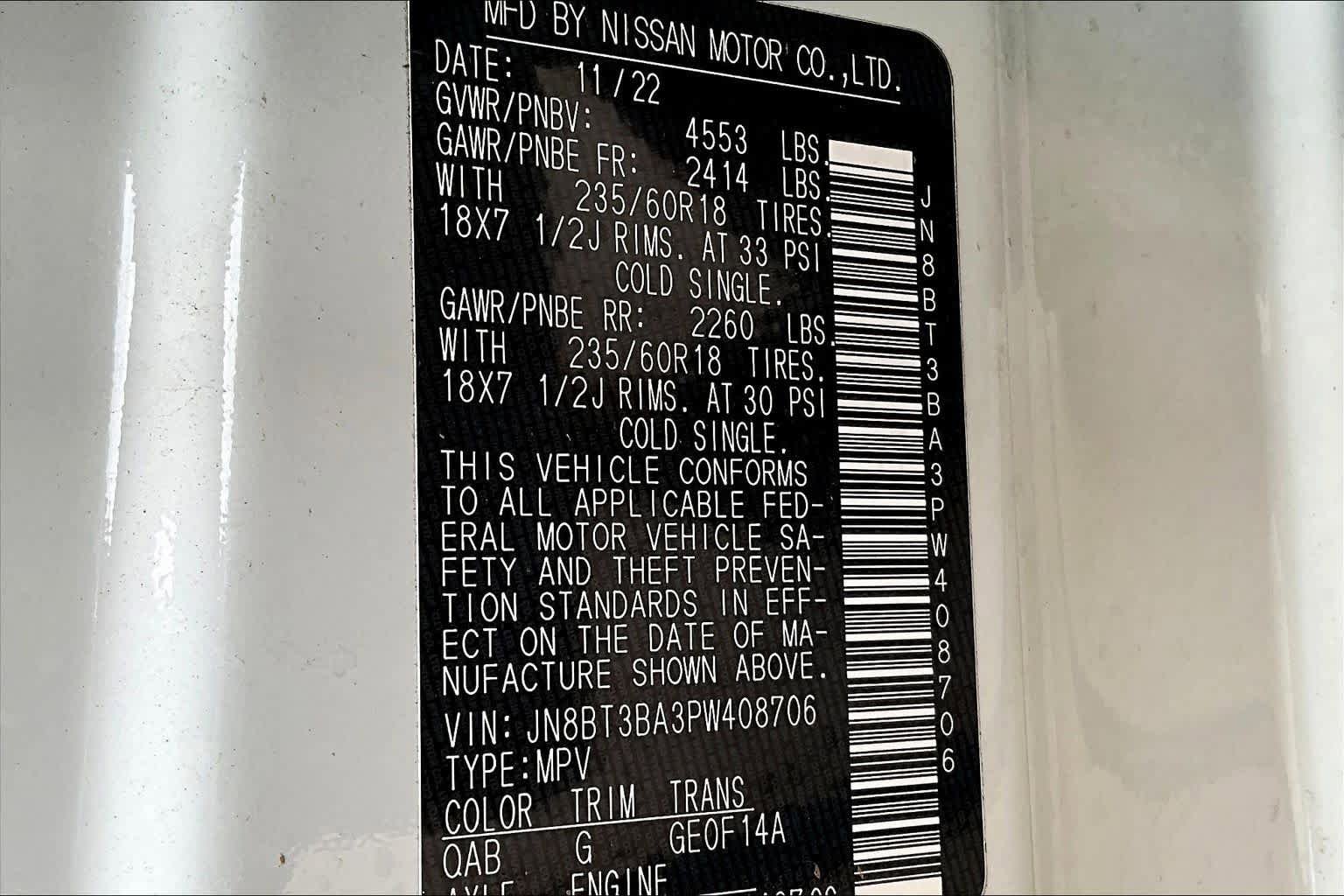 Certified 2023 Nissan Rogue SV FWD image 31
