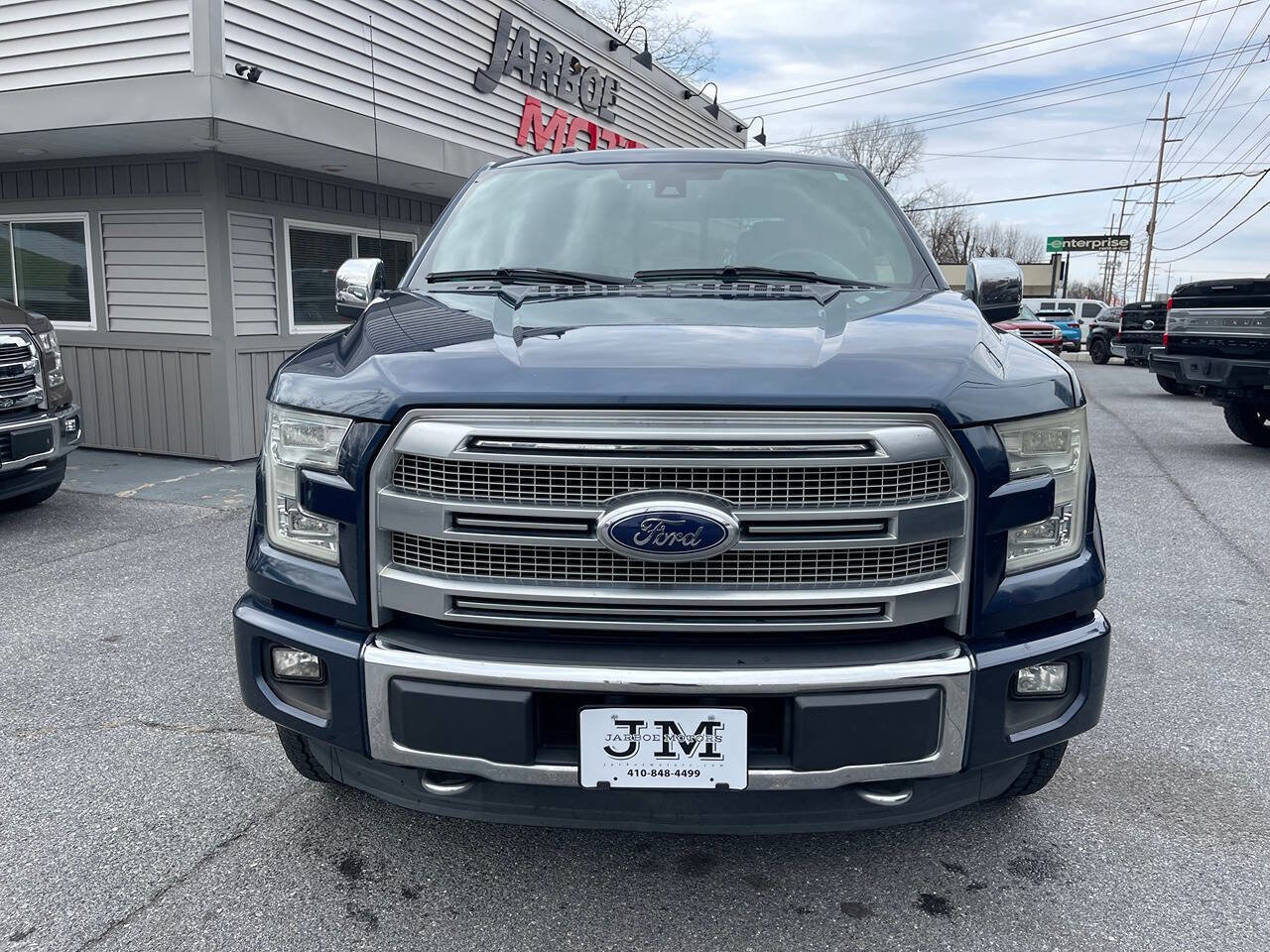 Used 2015 Ford F150 Platinum w/ Trailer Tow Package image 2