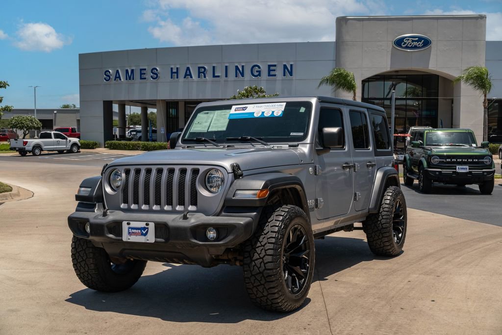 Used 2020 Jeep Wrangler Unlimited Sport S AWD/4WD image 1