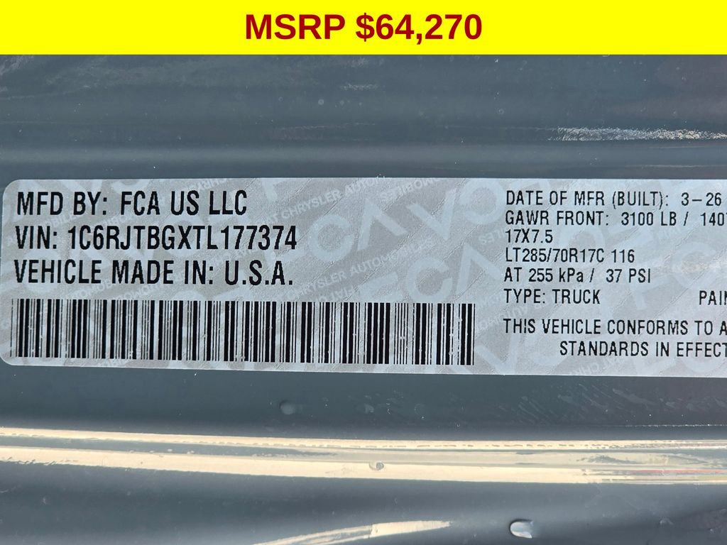 New 2026 Jeep Gladiator Rubicon image 42