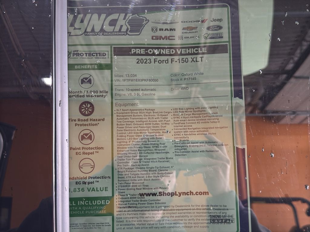 Used 2023 Ford F150 XLT w/ Equipment Group 302A High image 42