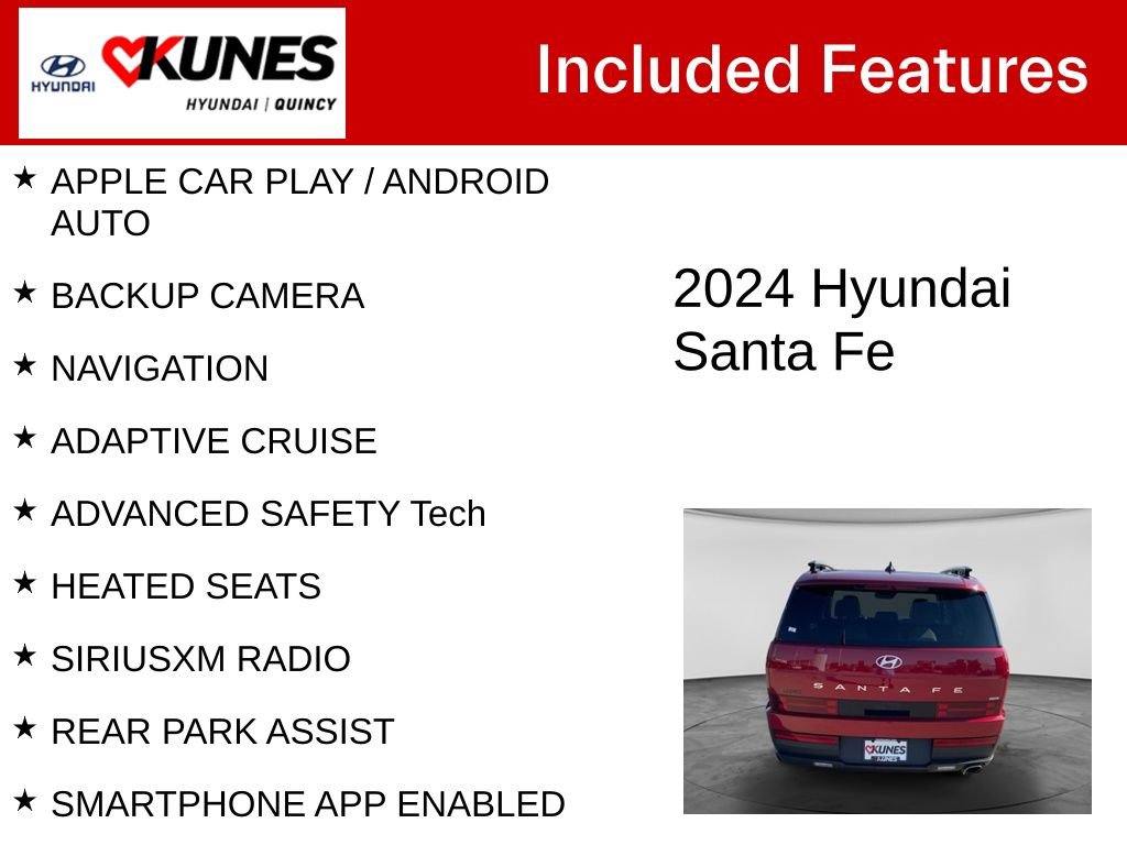 Used 2024 Hyundai Santa Fe SEL AWD/4WD image 2