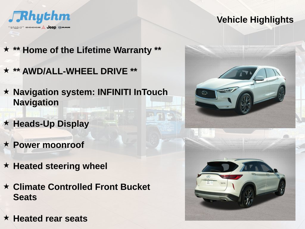 Used 2022 INFINITI QX50 Autograph AWD/4WD image 5