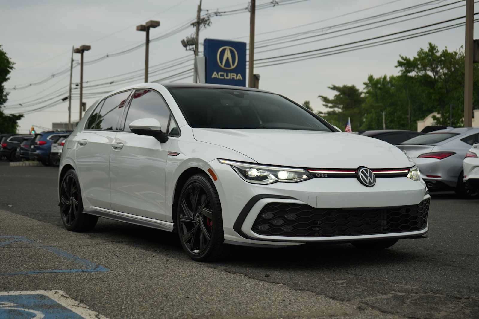 Used 2023 Volkswagen GTI SE FWD image 1