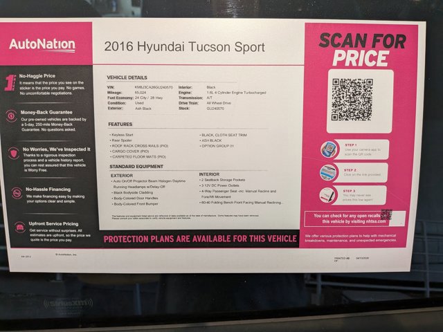 Used 2016 Hyundai Tucson Sport image 23