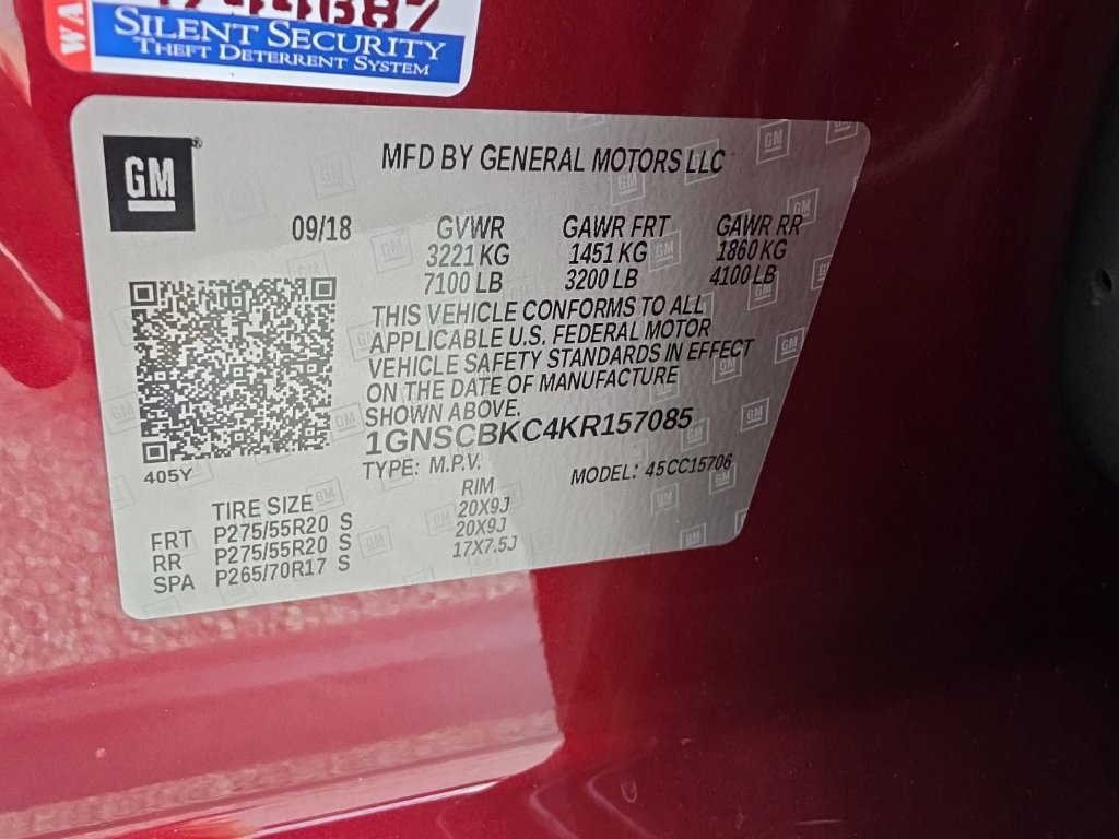 Used 2019 Chevrolet Tahoe LT RWD image 8