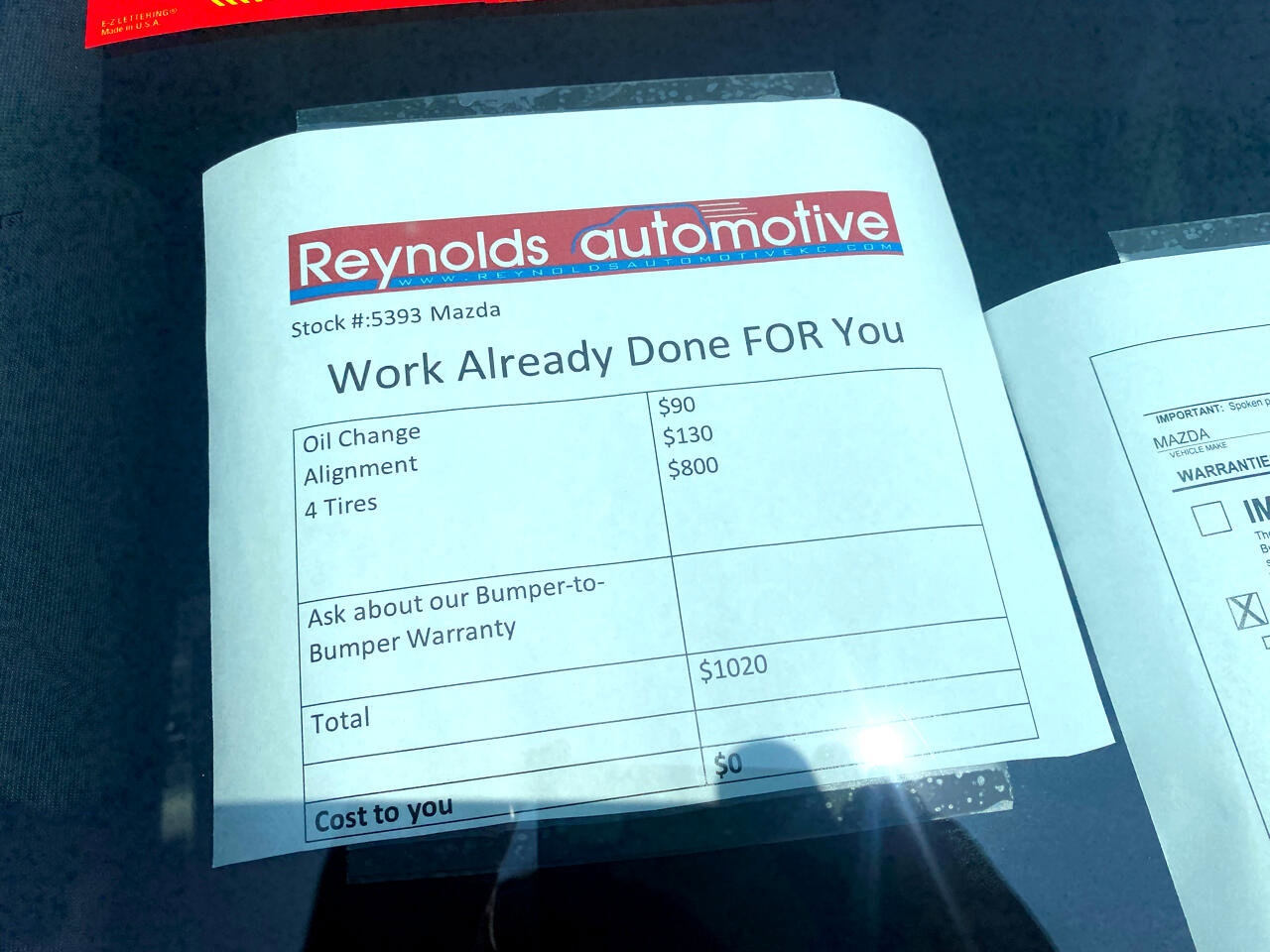 Used 2020 MAZDA MAZDA3 Hatchback image 3