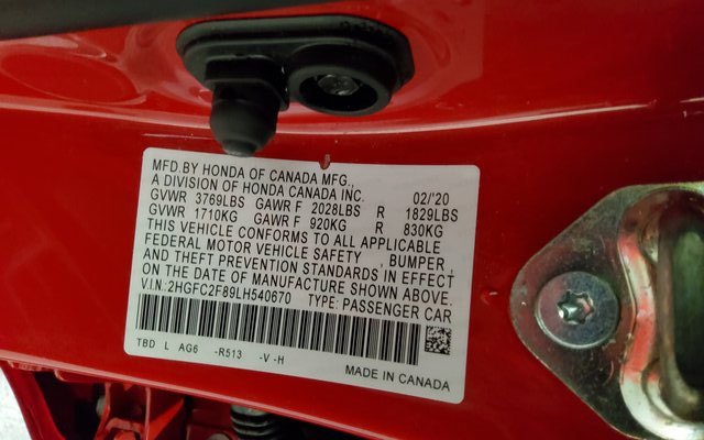 Used 2020 Honda Civic Sport image 44