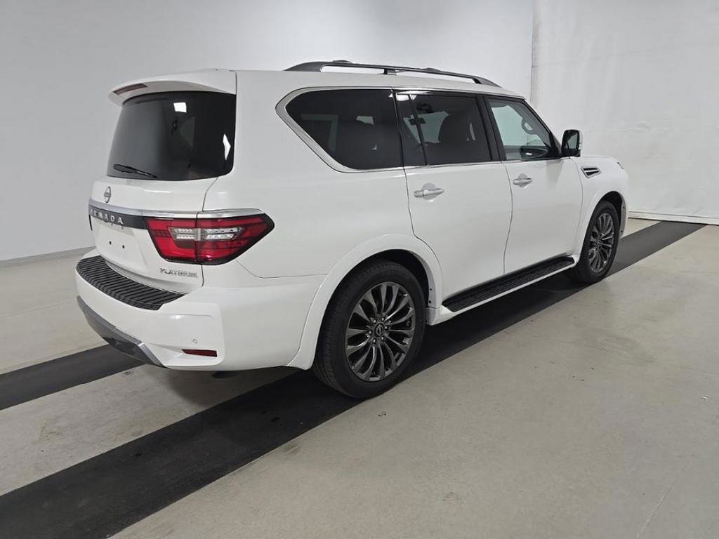 Used 2024 Nissan Armada Platinum w/ Captain's Chairs Package RWD image 2