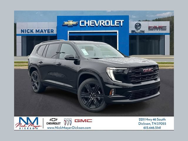 New 2026 GMC Acadia Elevation w/ Black Edition FWD 360° Tour