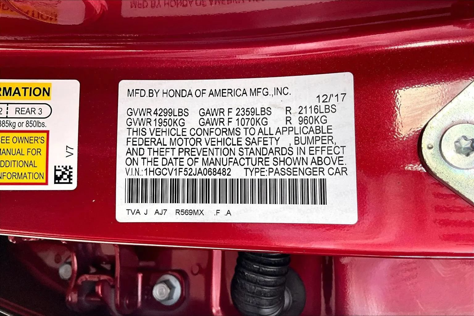 Used 2018 Honda Accord EX-L image 16