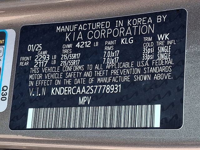 Used 2025 Kia Seltos EX AWD/4WD image 26