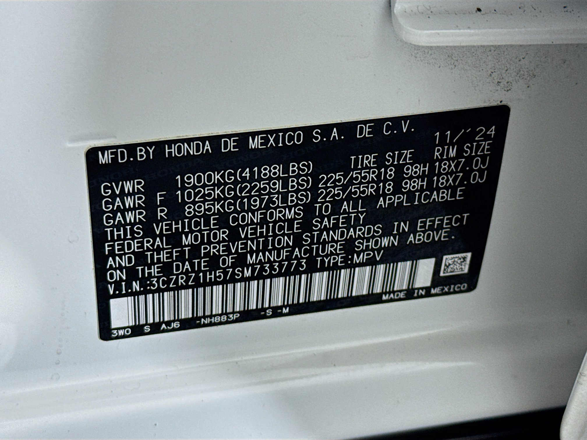 Used 2025 Honda HR-V Sport image 39