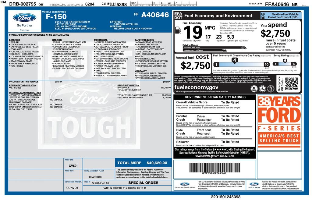 Used 2015 Ford F150 XLT image 10