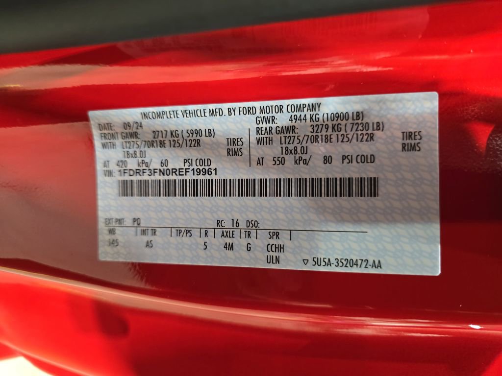 Used 2024 Ford F350 XL w/ Snow Plow Prep Package AWD/4WD image 28