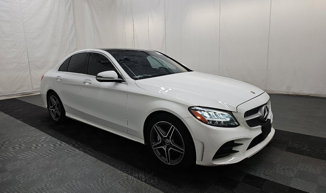 Used 2021 Mercedes-Benz C 300 4MATIC Sedan w/ AMG Line image 2