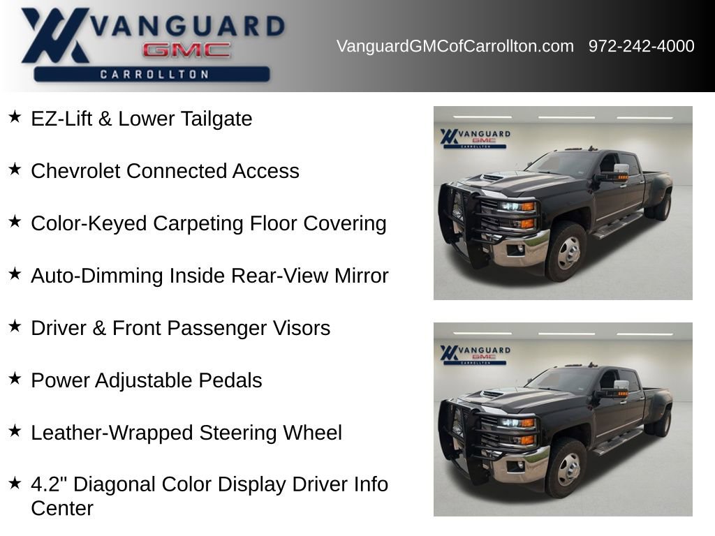 Used 2019 Chevrolet Silverado 3500 LTZ w/ Duramax Plus Package AWD/4WD image 10