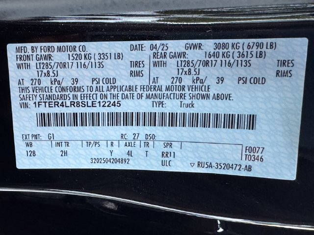 Used 2025 Ford Ranger Raptor AWD/4WD image 31