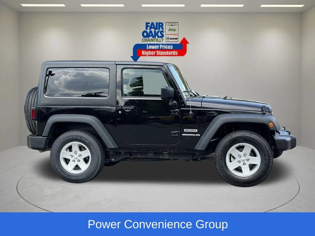 Certified 2017 Jeep Wrangler Sport w/ Quick Order Package 24S AWD/4WD image 6