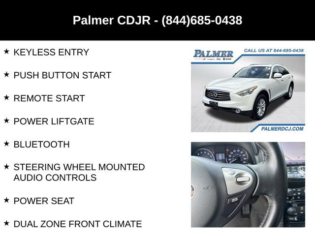 Used 2014 INFINITI QX70 AWD w/ Premium Package image 12