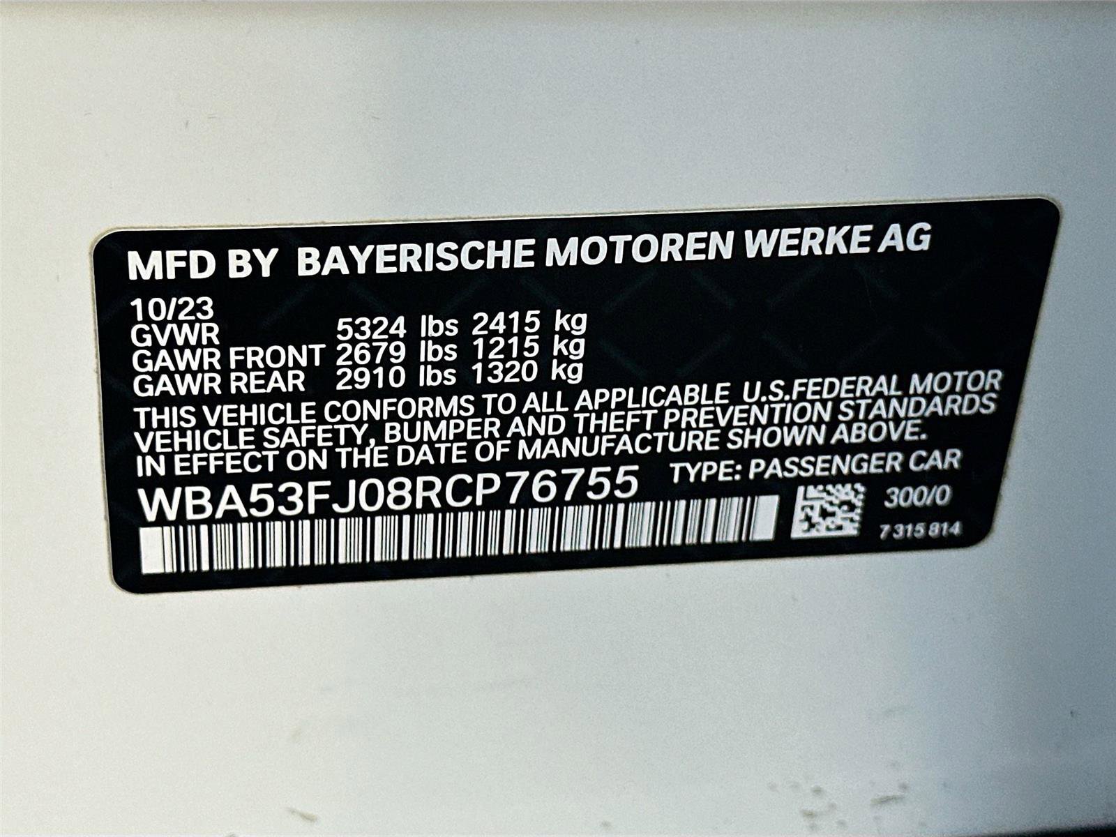 Certified 2024 BMW 530i xDrive w/ Convenience Package image 33